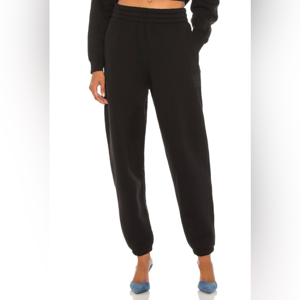Alexander Wang Foundation Terry Classic Sweatpant in Black